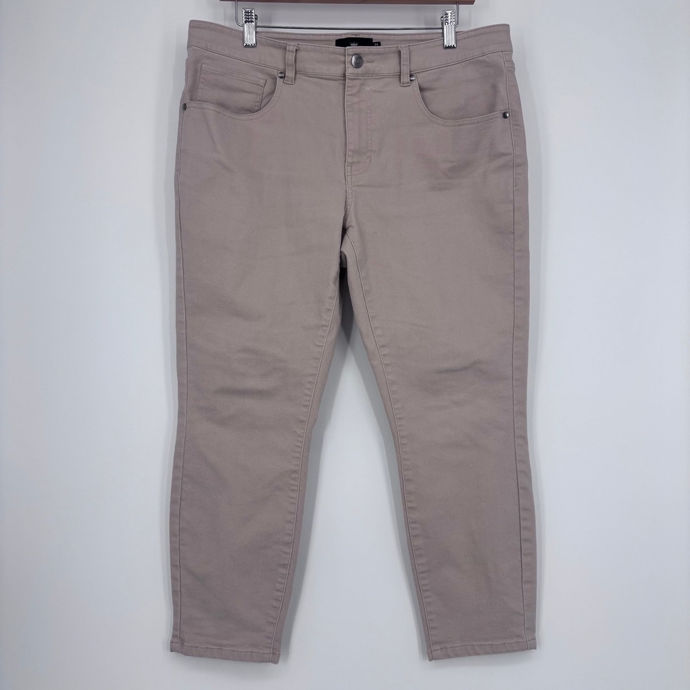 Under 510 Jeans Mens 34x24 (Tagged 34x25) Tan Slim Tapered Stretch U-510 Pants